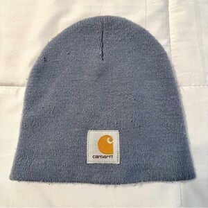 Carhartt Knit Cuffed Acrylic Gray Beanie (Model A18)